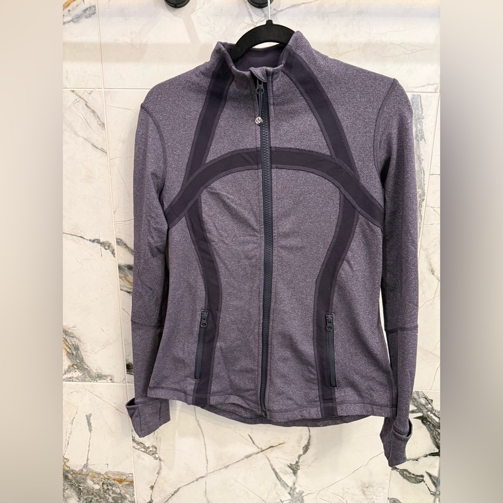 Lululemon Purple Athletic Zip-Up Jacket